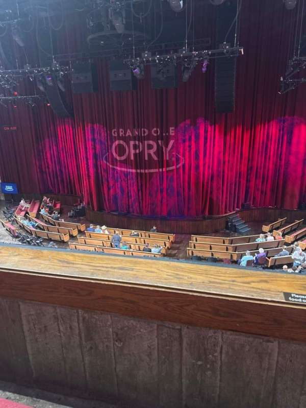 Grand Ole Opry House, section: 219, row: B, seat: 8