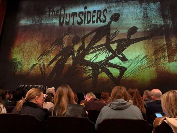 Bernard B. Jacobs Theatre, section: Orchestra C, row: E, seat: 107