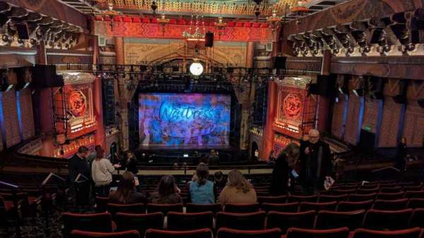5th Avenue Theatre, section: Upper Mezzanine C, row: U, seat: 102