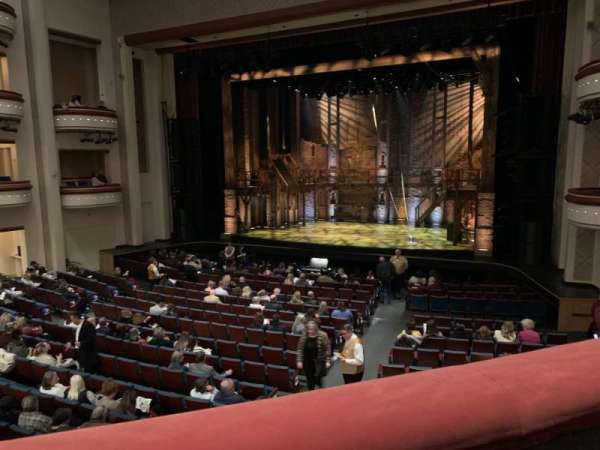 Belk theater, section: Grand Tier Circle R, row: A, seat: 116