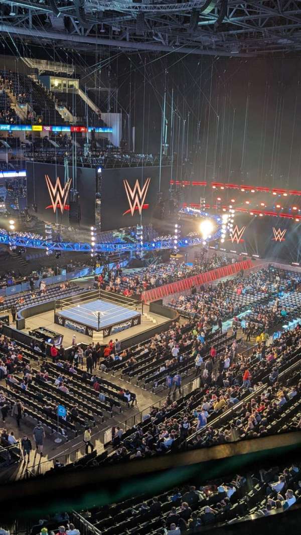 The O2, London, section: 416, row: A, seat: 818