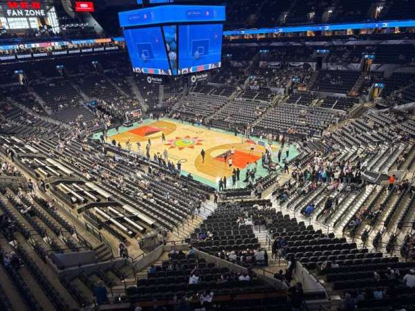 Frost Bank Center, section: 204, row: 1, seat: 9