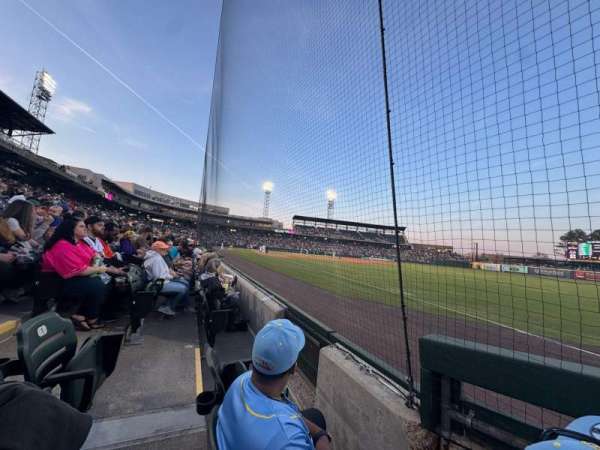 Harbor Park, section: 124, row: B, seat: 3