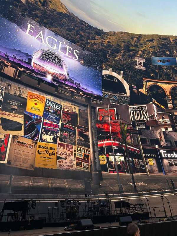 The Sphere, Vegas, section: 103, row: 4, seat: 6