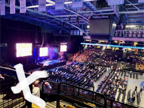 Addition Financial Arena, section: 207, row: F, seat: 16