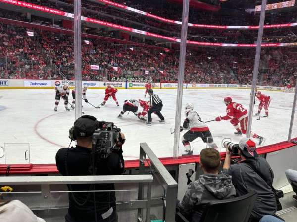 Little Caesars Arena, section: 113, row: 3, seat: 4