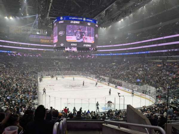 Crypto.com Arena, section: 209, row: 7, seat: 3