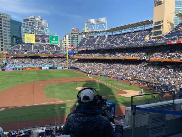 Petco Park, section: 210, row: 3, seat: 3