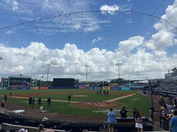 George M. Steinbrenner Field, section: 112, row: II, seat: 9