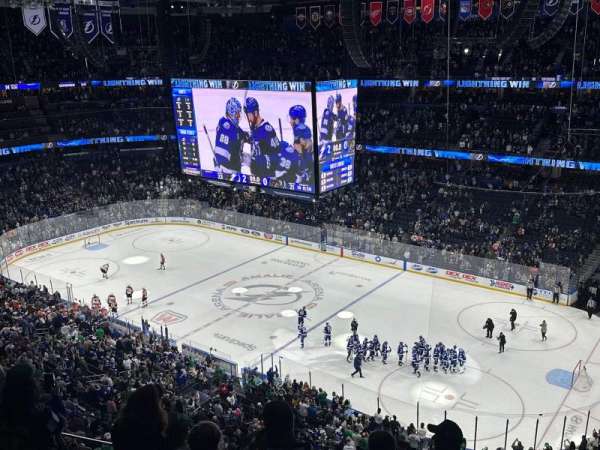 Benchmark International Arena, section: 313, row: F, seat: 4