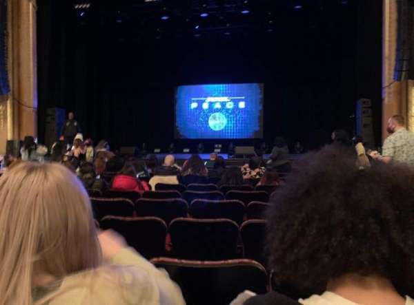 Warner Theatre, Washington D.C., section: Orch, row: J, seat: 106