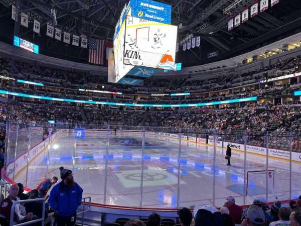 Ball Arena, section: 140, row: 8, seat: 6