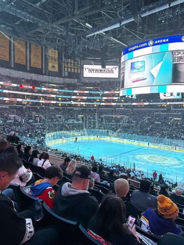 Crypto.com Arena, section: PR4, row: 10, seat: 5