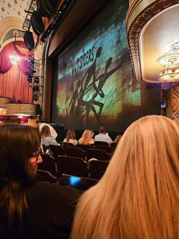 Bernard B. Jacobs Theatre, section: Orchestra R, row: G, seat: 18