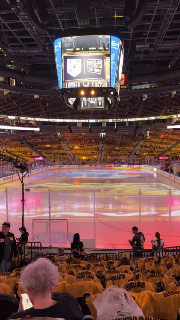 T-Mobile Arena, section: 1, row: K, seat: 4-5