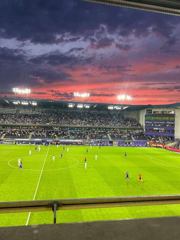 Lotto Park, section: E13, row: 1, seat: 39