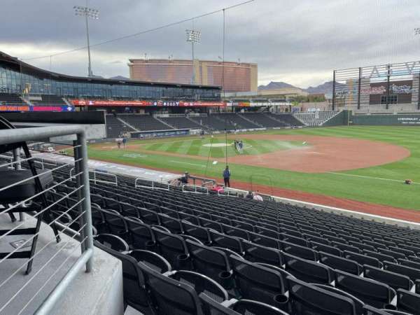 Las Vegas Ballpark, section: 105, row: V, seat: 21