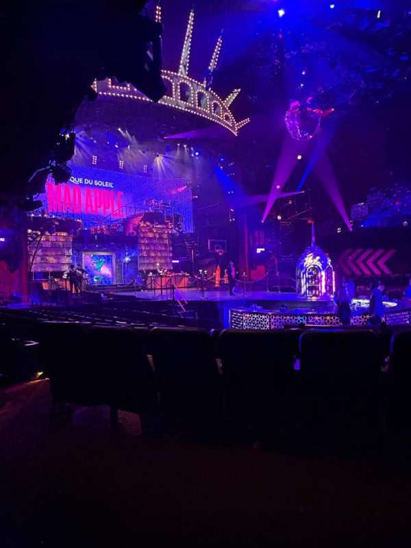 New York-New York Theater, section: 201, row: G, seat: 5