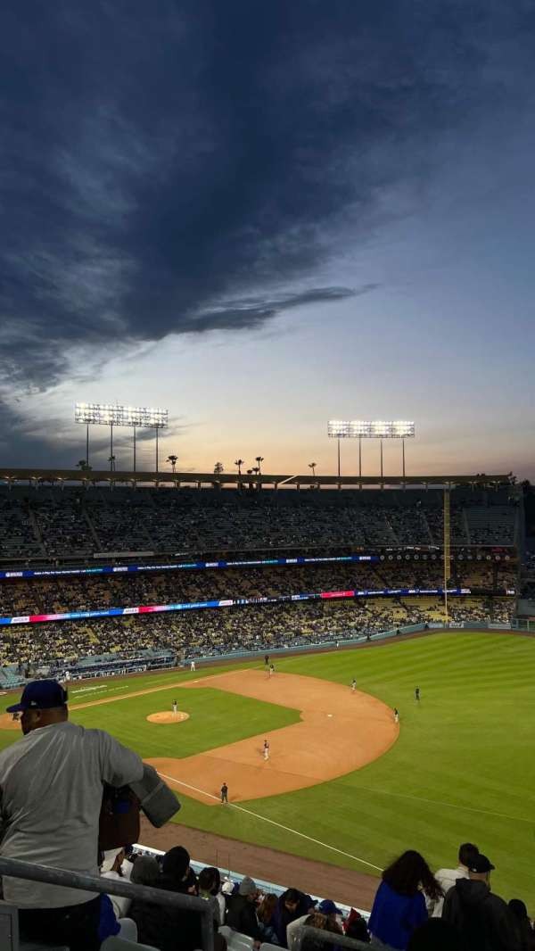 Dodger Stadium, section: 40RS, row: M, seat: 5-6