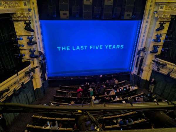 Hudson Theatre, section: Balcony C, row: A, seat: 102