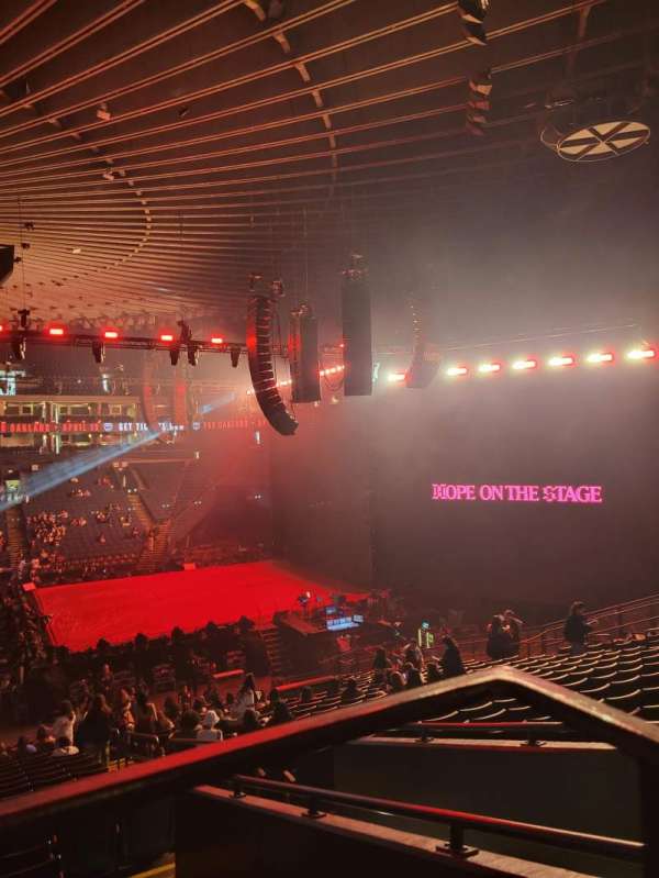 Oakland Arena, section: 128, row: DS, seat: 1-3