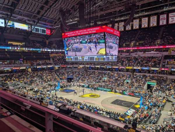 Gainbridge Fieldhouse, section: 114, row: 8, seat: 3