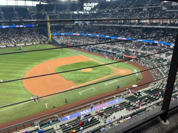 Globe Life Field, section: 209, row: 1, seat: 10