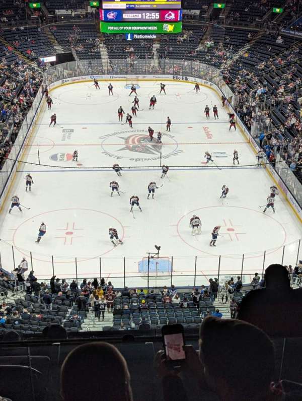 Nationwide Arena, section: 210, row: G, seat: 14
