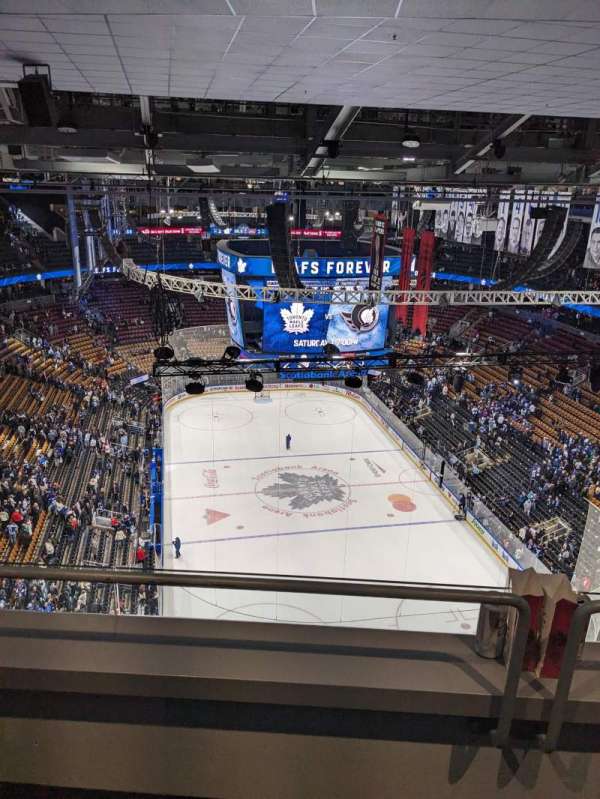 Scotiabank Arena, section: 600, row: 2, seat: 19