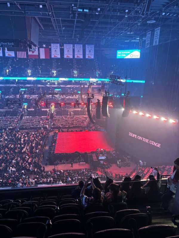 Frost Bank Center, section: 223, row: 7, seat: 6