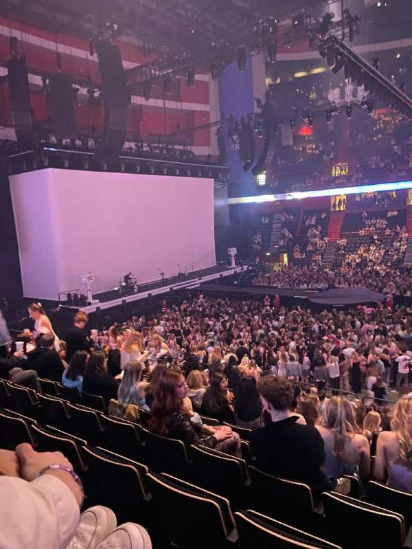 Avicii Arena, section: A8, row: 16, seat: 152