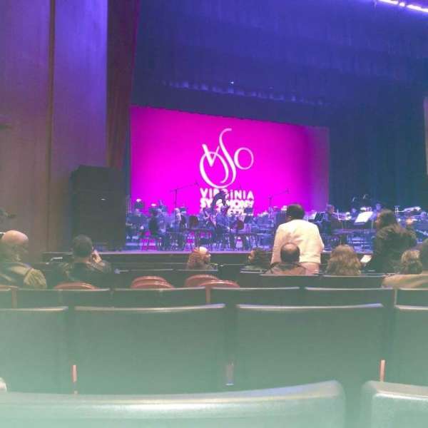 Chrysler Hall, section: Floor Orchestra C, row: d, seat: 44