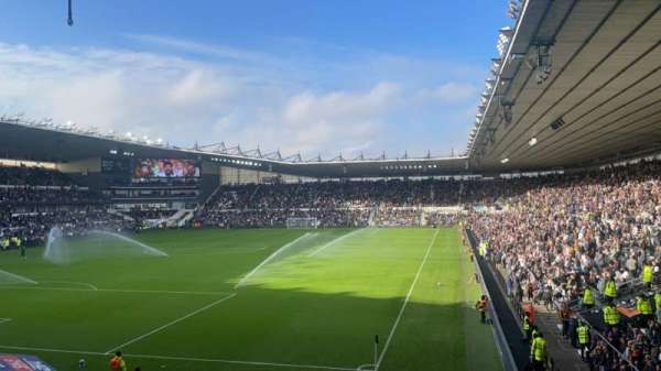 Pride Park, section: SU-C, row: C, seat: 611