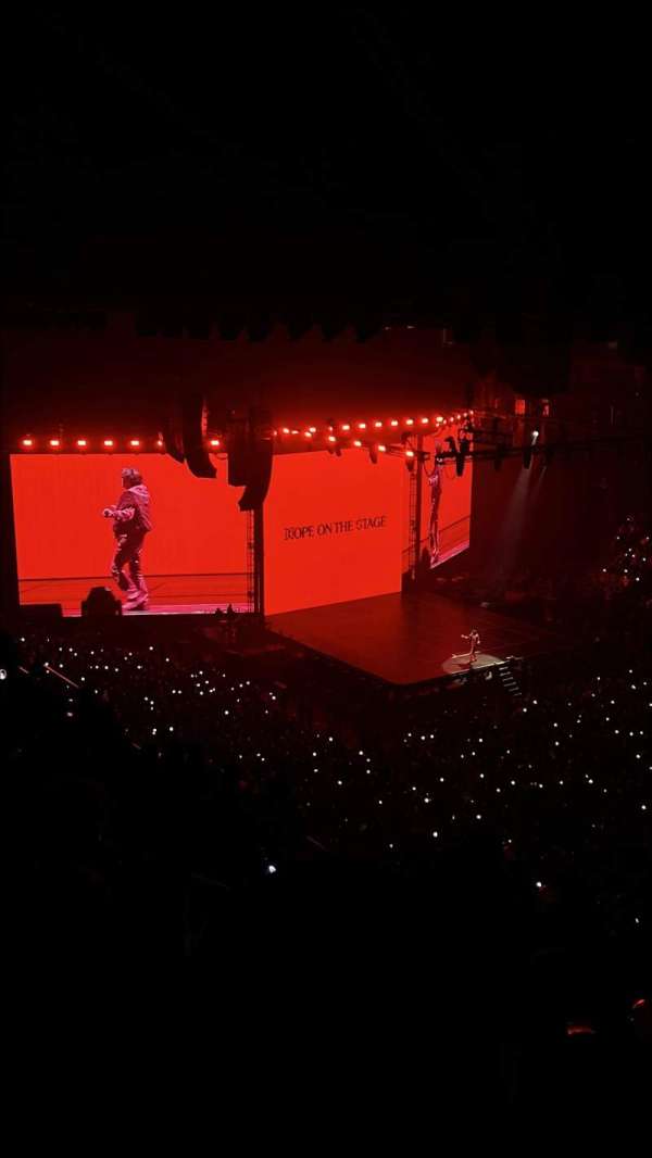 Oakland Arena, section: 213, row: 12, seat: 8