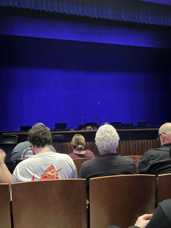 Ovens Auditorium, section: Orchestra C, row: D, seat: 114