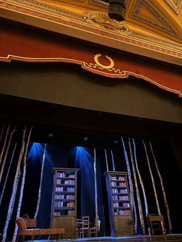 Edinburgh Festival Theatre, section: Stalls, row: A, seat: 35