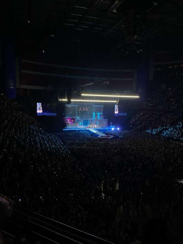 Avicii Arena, section: B12, row: 3, seat: 290