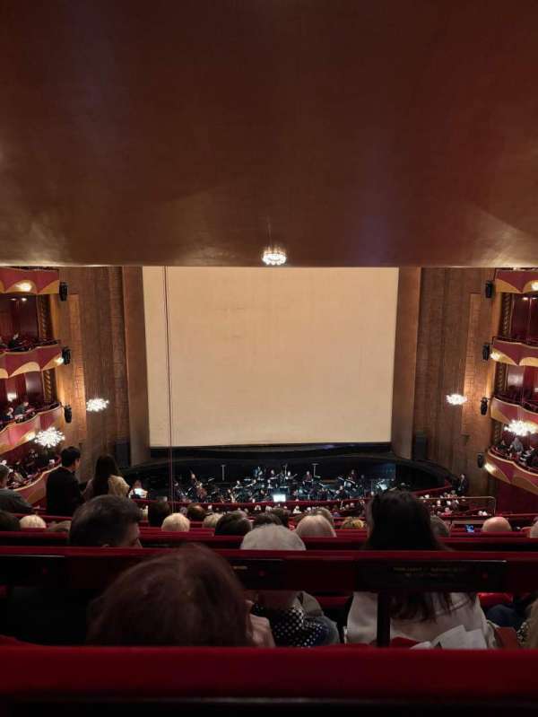 Metropolitan Opera House - Lincoln Center, section: Dress Circle LC, row: G, seat: 107