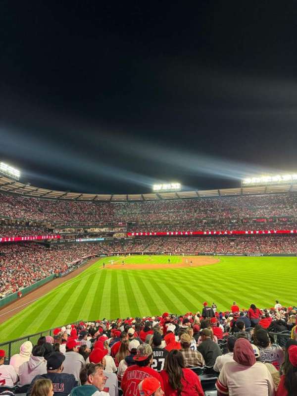 Angel Stadium, section: 244, row: A, seat: 5