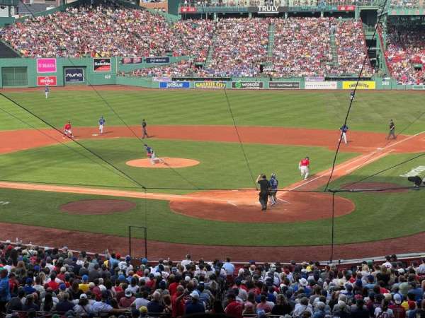 Fenway Park, section: Grandstand 22, row: 17, seat: 2