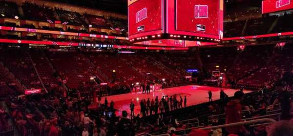 Toyota Center, section: 111, row: 16, seat: 7