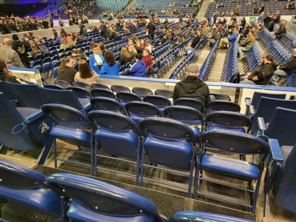 KeyBank Center, section: 104, row: 6, seat: 15