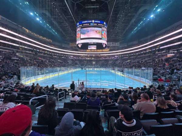 Crypto.com Arena, section: 106, row: 11, seat: 22