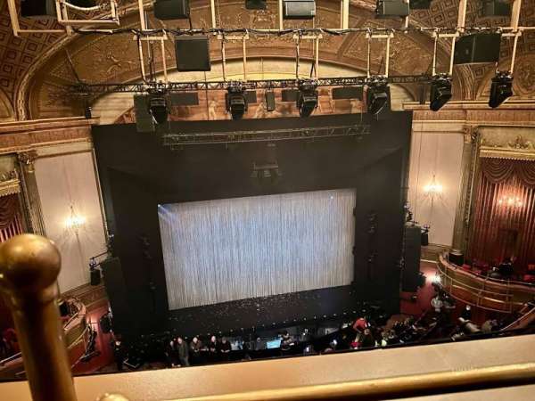 St. James Theatre, section: Balcony C, row: A, seat: 114