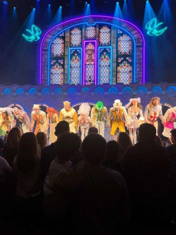 St. James Theatre, section: Orchestra C, row: E, seat: 104