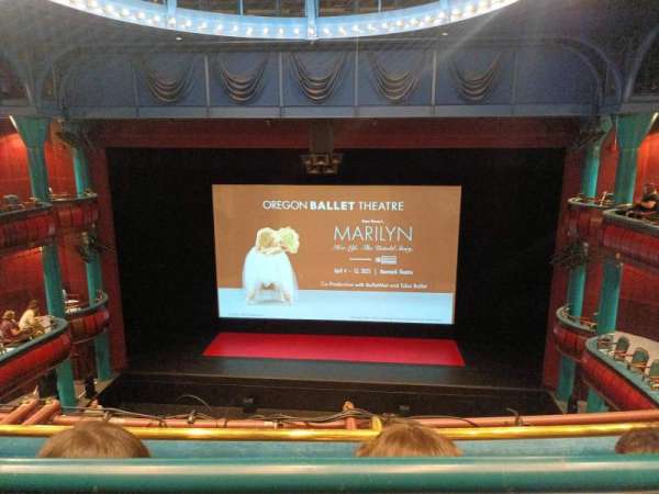 Newmark Theatre, section: 2nd Balcony, row: B, seat: 18