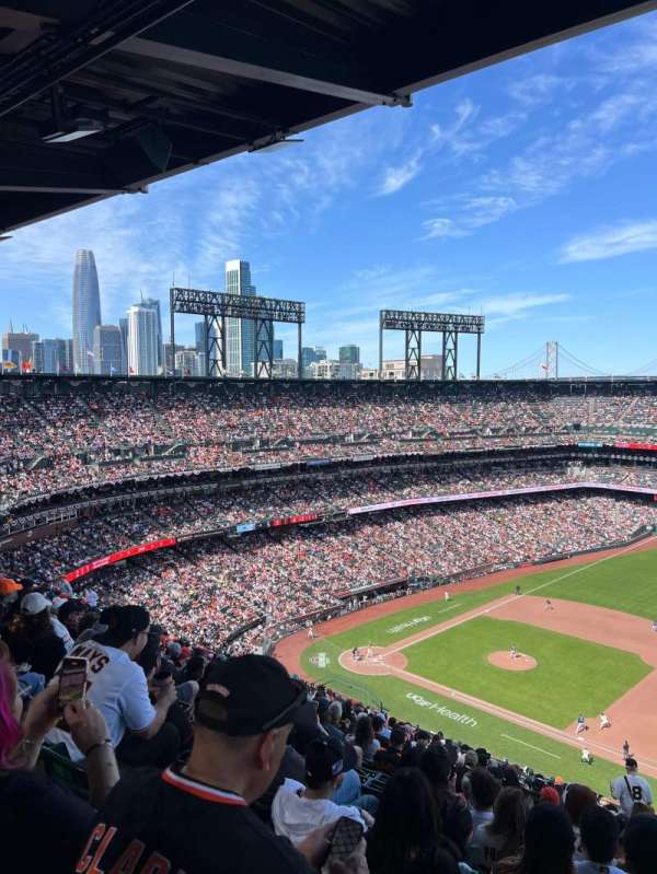 Oracle Park, section: VR305, row: 18, seat: 1