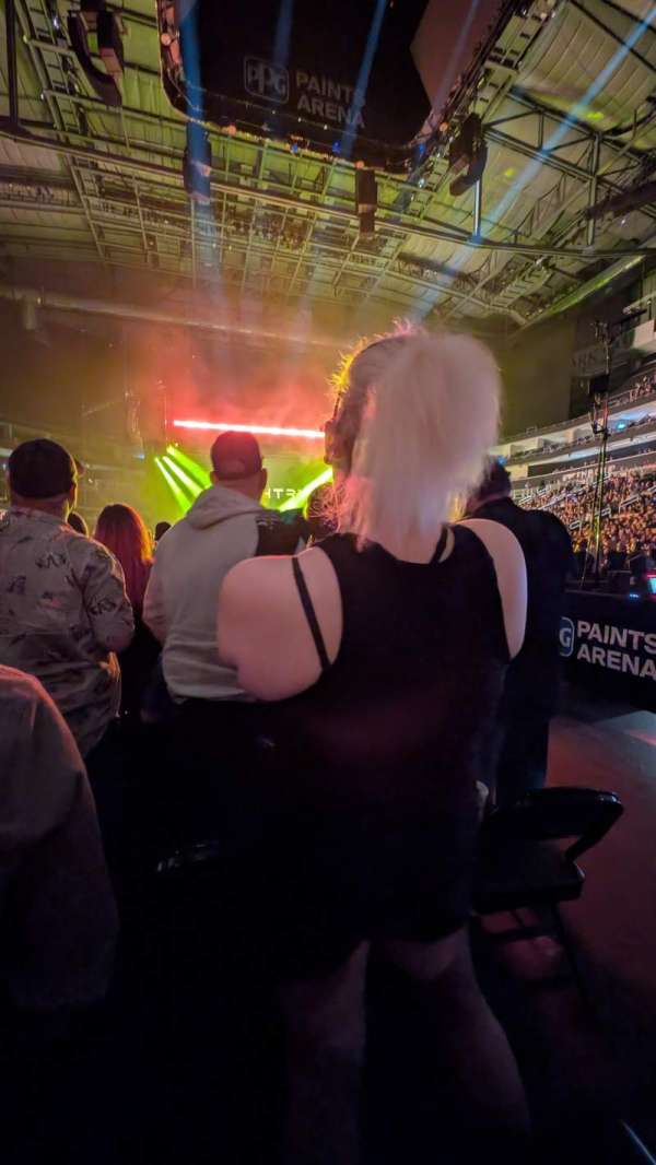 PPG Paints Arena, section: Floor 6, row: R, seat: 2