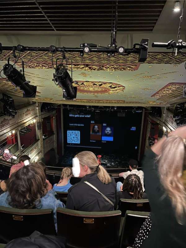 Bristol Old Vic, section: Gallery, row: E, seat: 10
