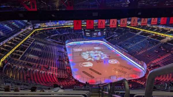 Uber Arena, section: 409, row: 16, seat: 10